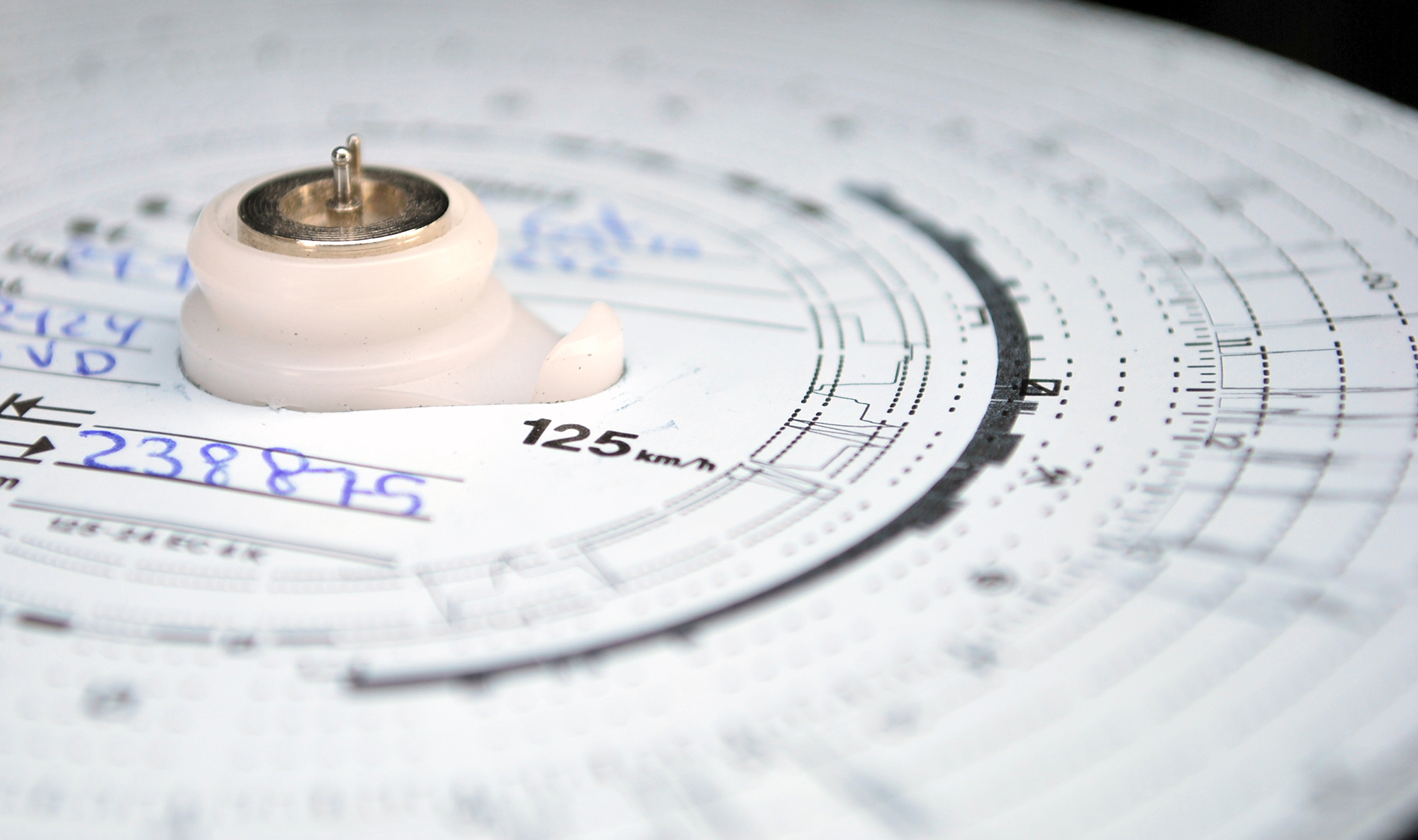 Tachograph disk